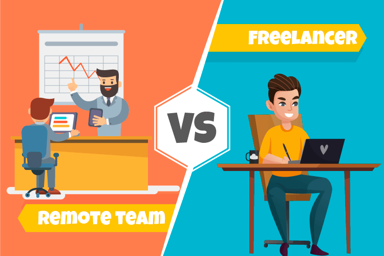 Remote Developer vs Freelancer